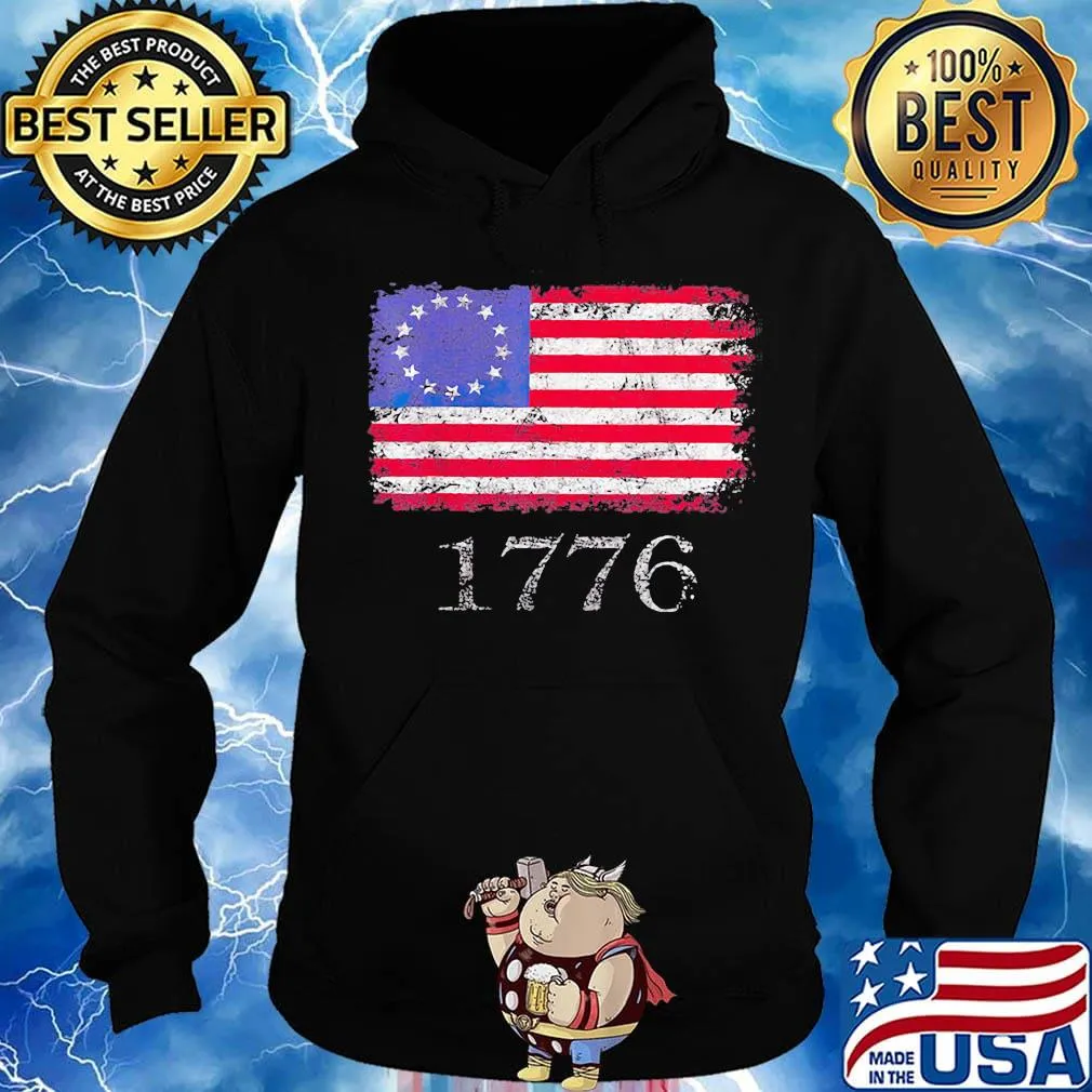 Independence day flag 1776 s Hoodie