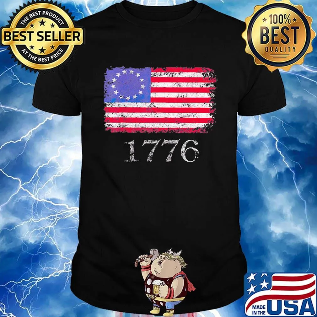 Independence day flag 1776 shirt