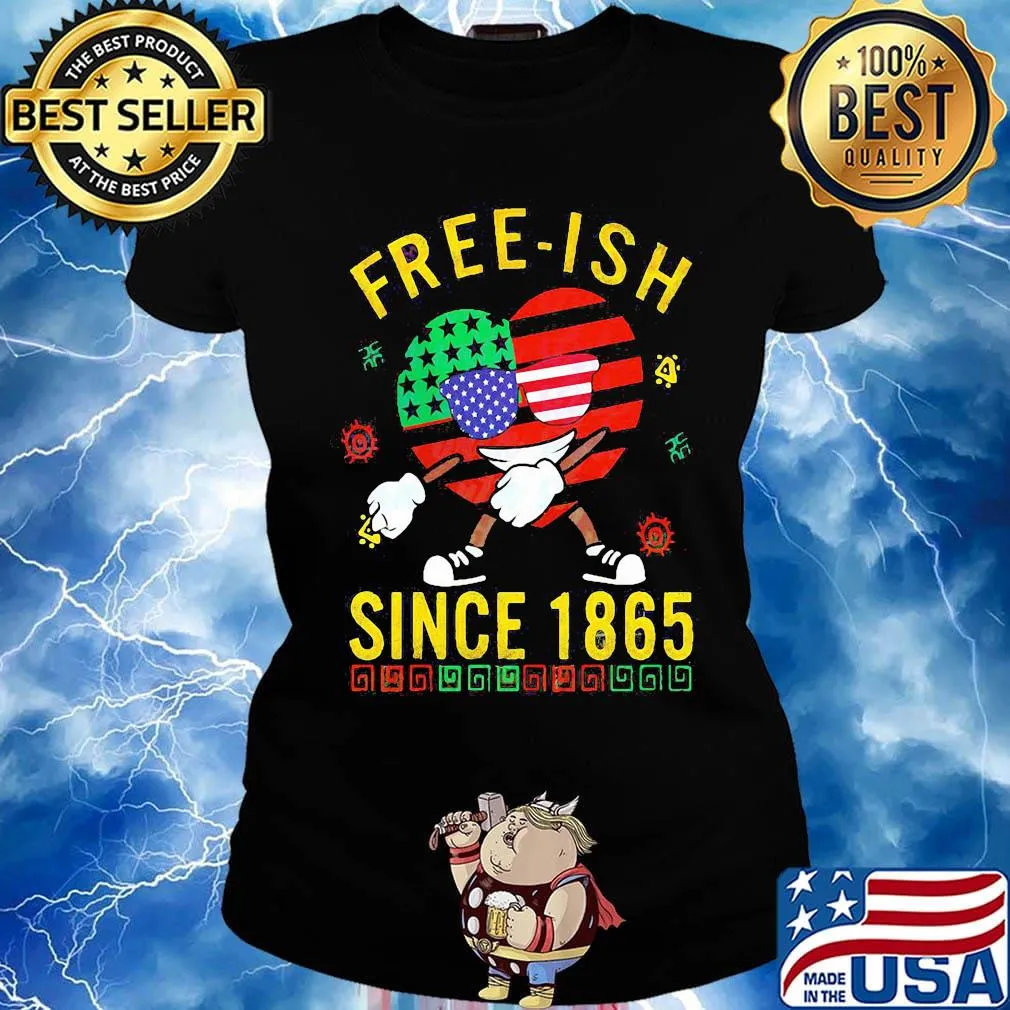 Independence day heart fre-ish since 1865 s Ladies tee