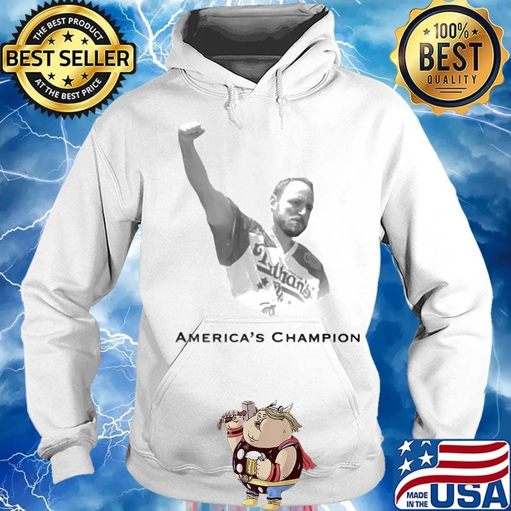 Joey chestnut america's champion s Hoodie