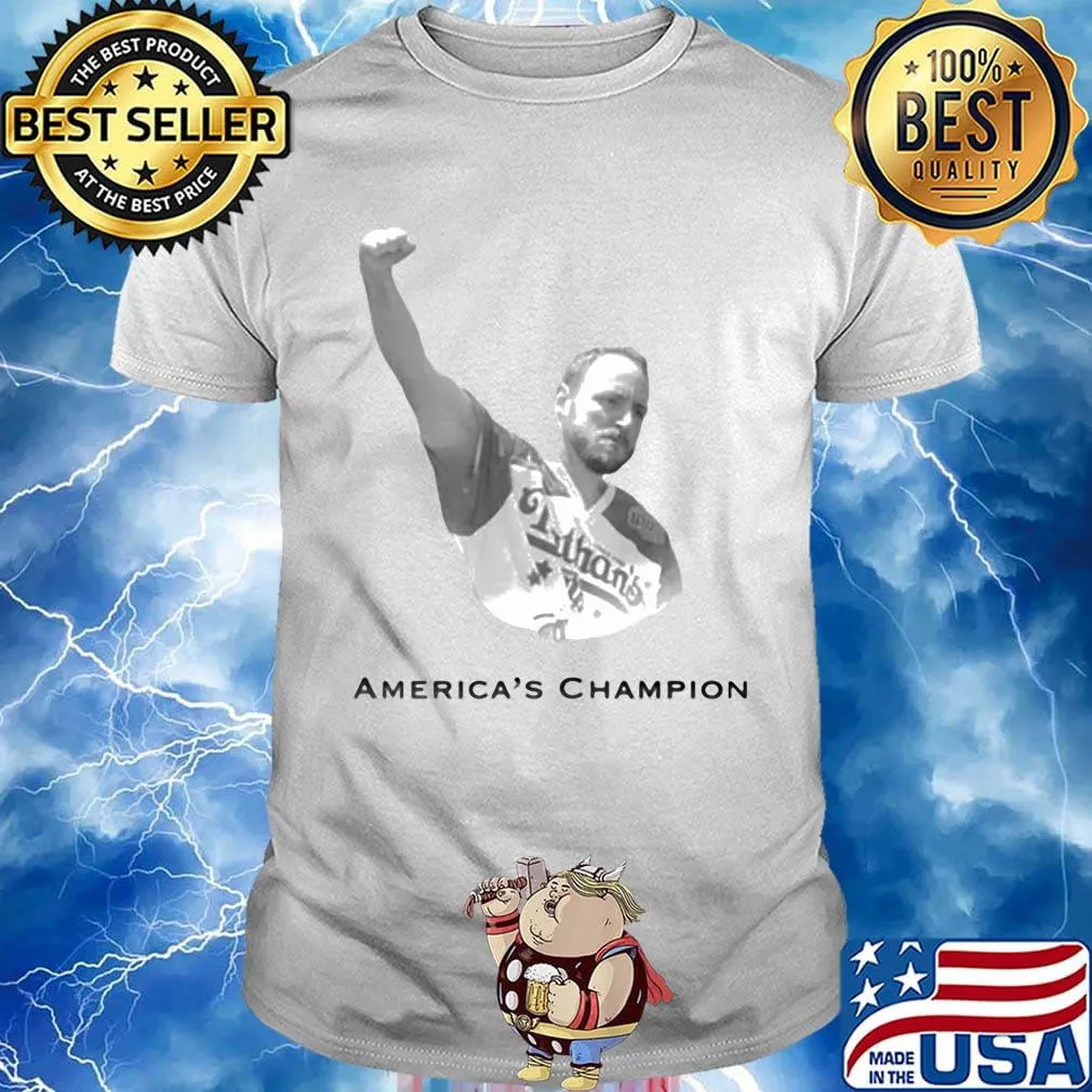 Joey chestnut america's champion shirt