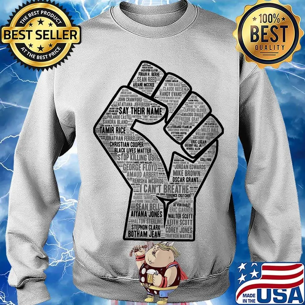 Juneteenth fist black lives matter s Sweater