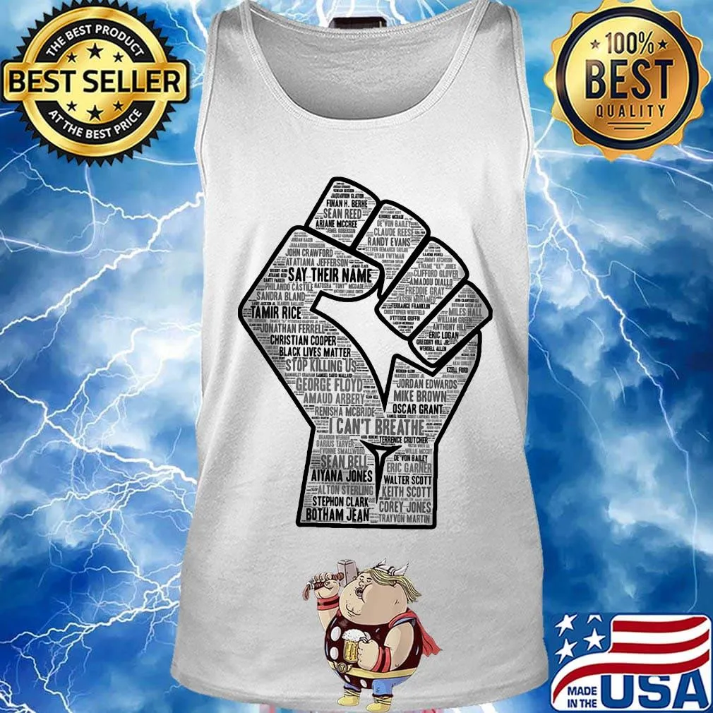 Juneteenth fist black lives matter s Tank top