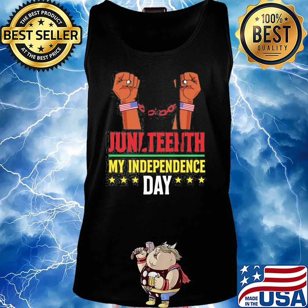 Juneteenth june 19th independence day stars s Tank top