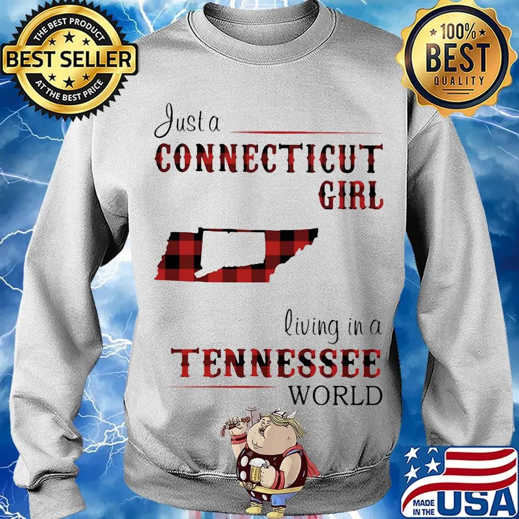 Just a connecticut girl living in a tennessee world map s Sweater
