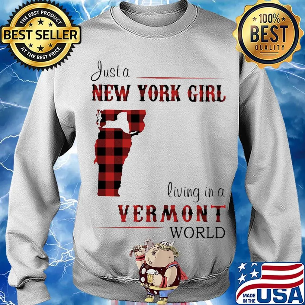 Just a new york girl living in a vermont world map s Sweater
