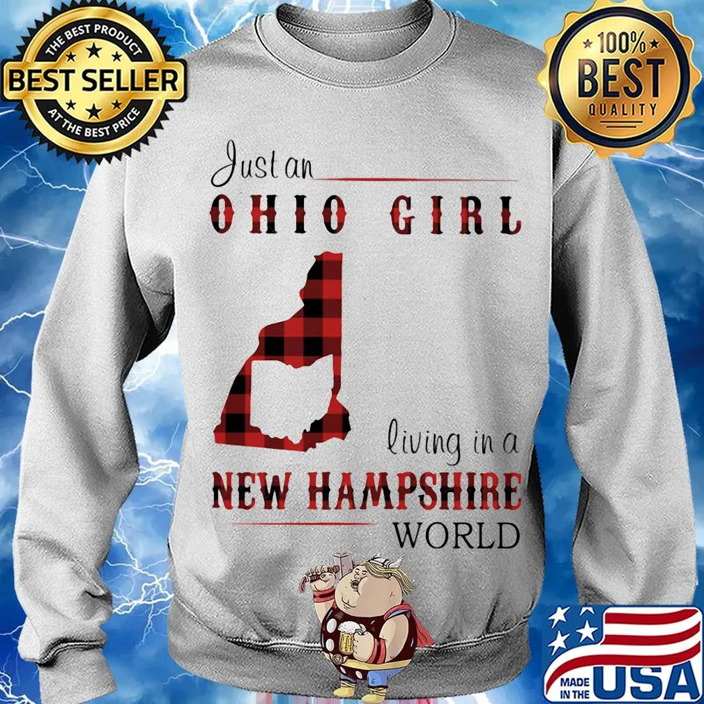 Just an ohio girl living in a new hampshire world map s Sweater