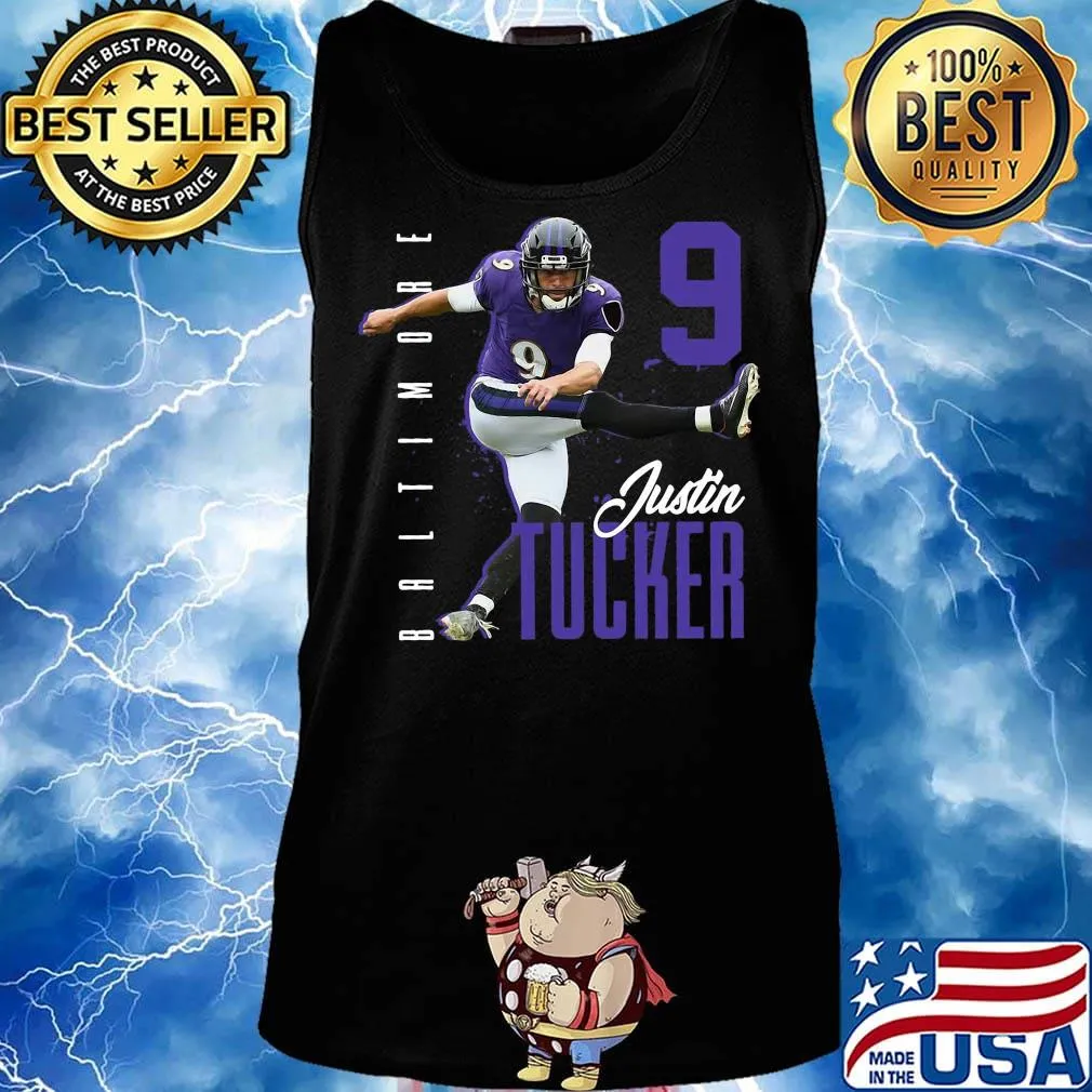 Justin tucker 9 baltimore ravens football s Tank top