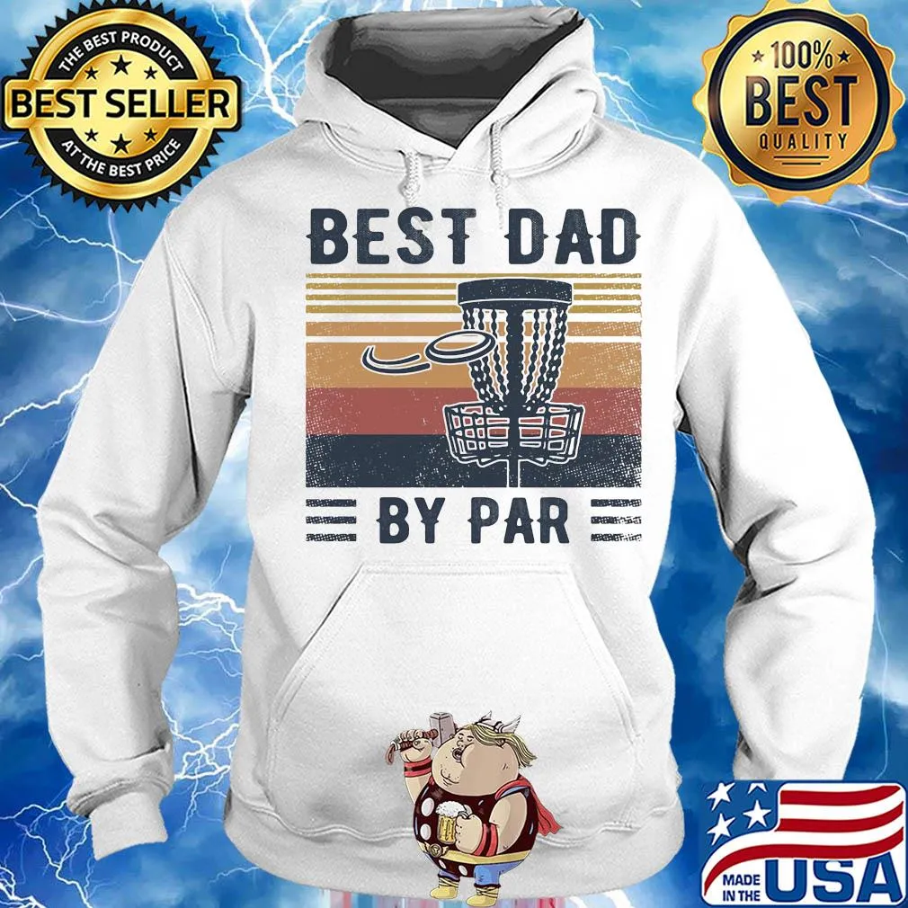 Lacrosse best dad by par happy father's day vintage retro s Hoodie