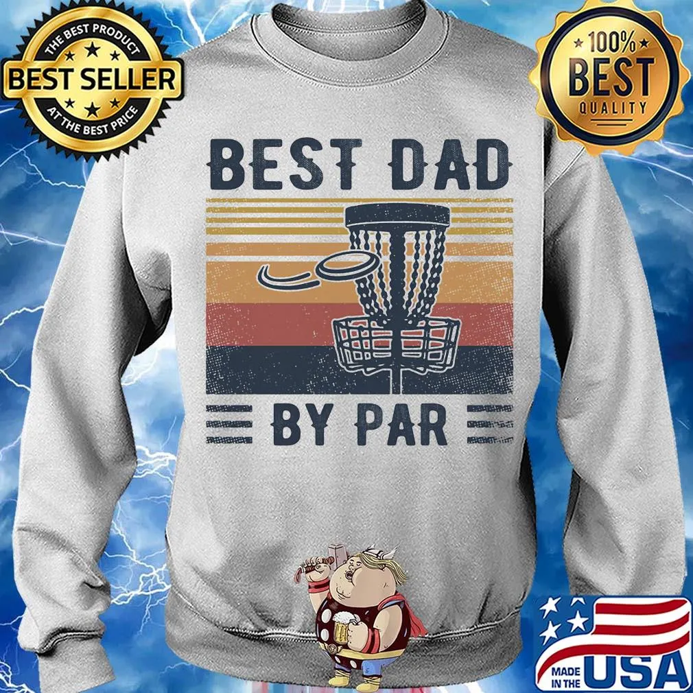 Lacrosse best dad by par happy father's day vintage retro s Sweater