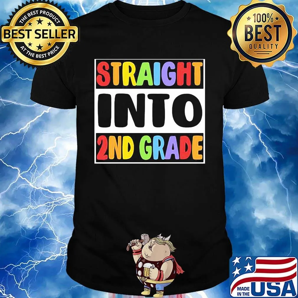 LGBt straight into 2nd grade shirt