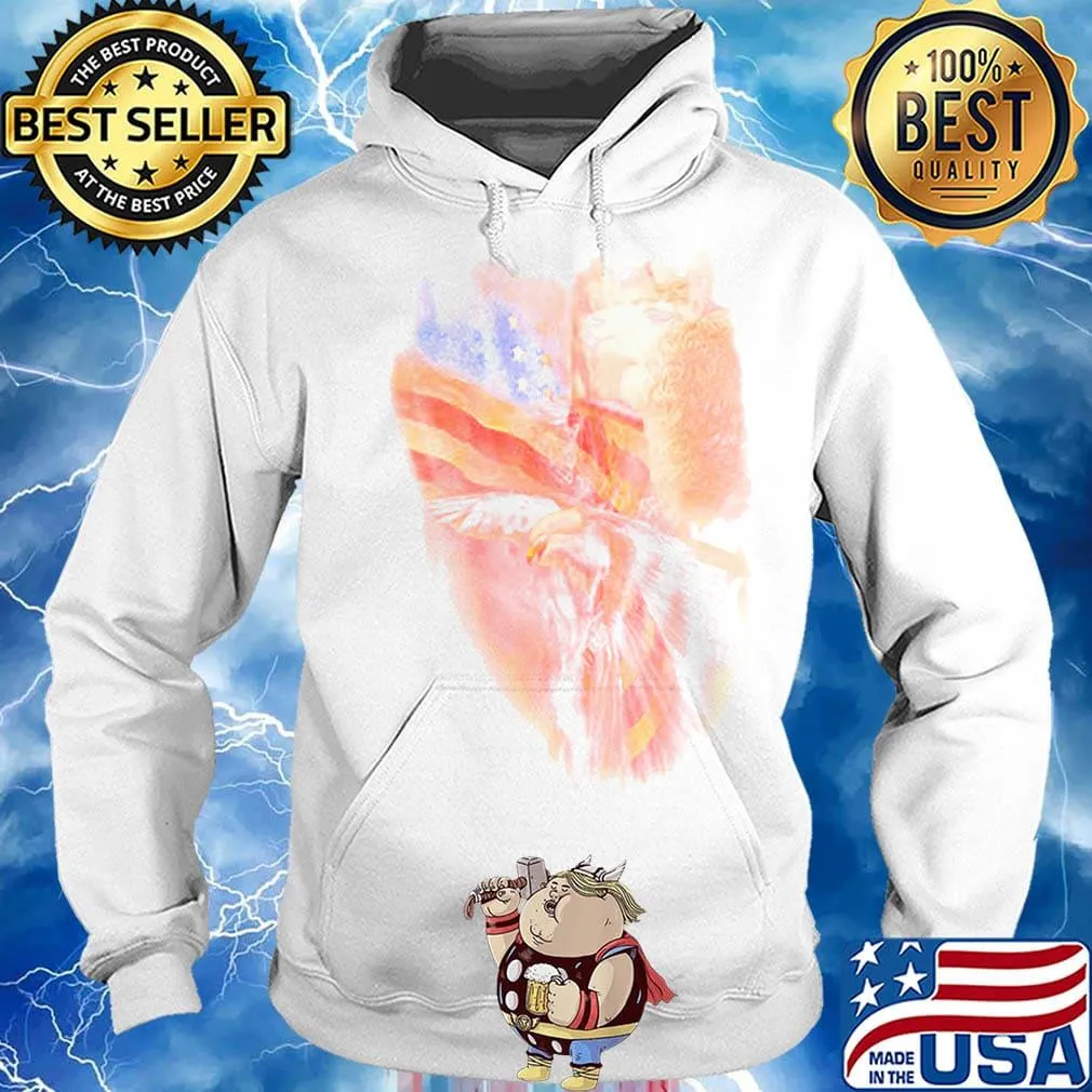 Llama American Wings Independence Day Shirt Hoodie