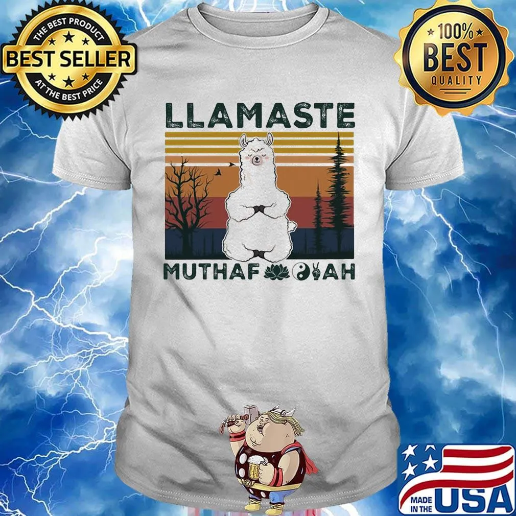 Llamaste muthafuckah vintage retro shirt