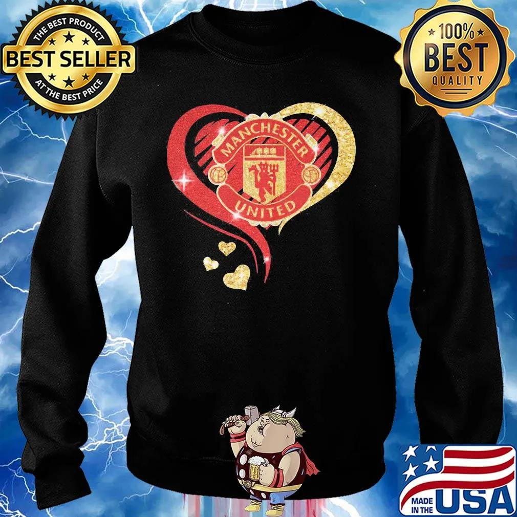 Love manchester united hearts diamond s Sweater