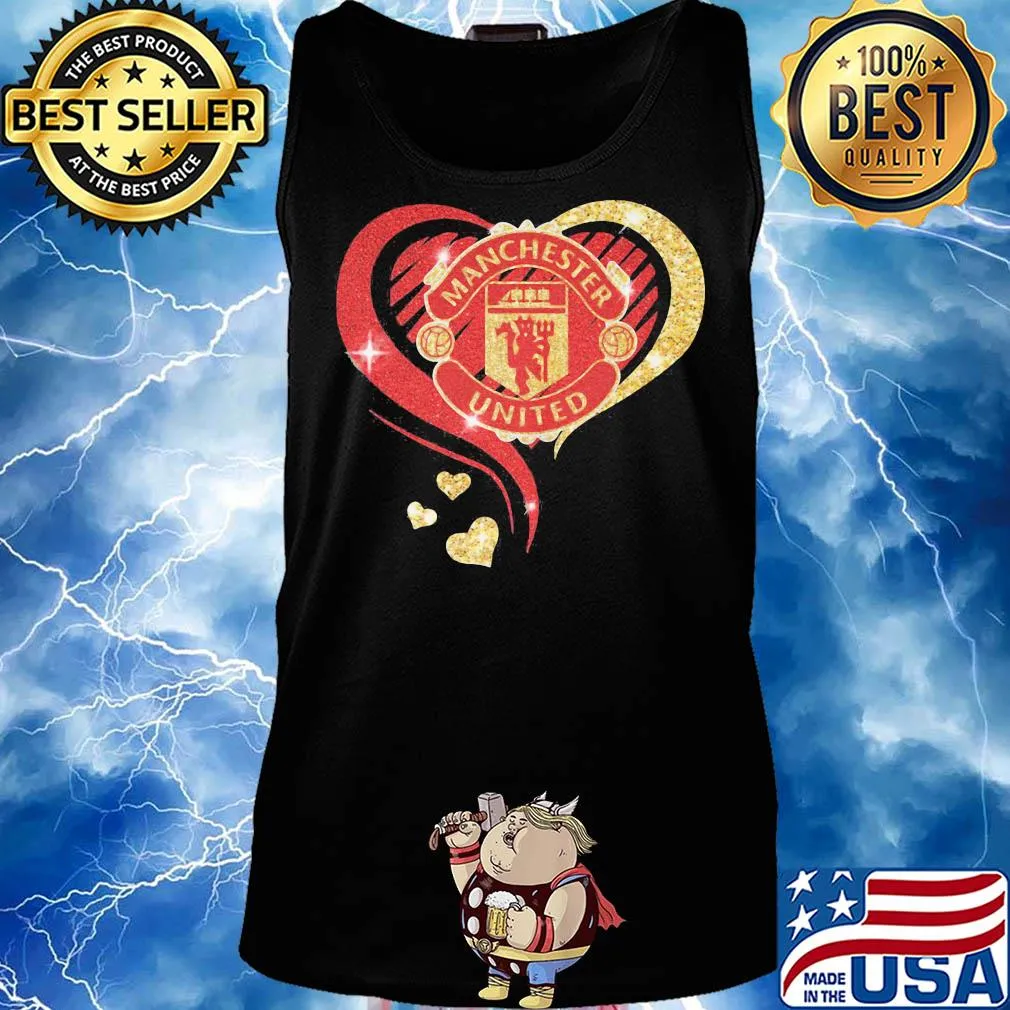 Love manchester united hearts diamond s Tank top