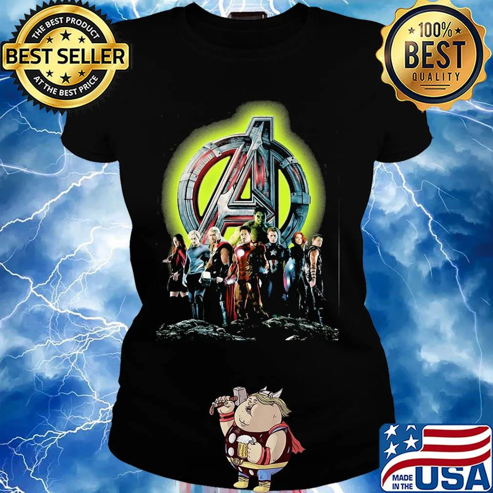 Marvel Avenger character hero s Ladies tee