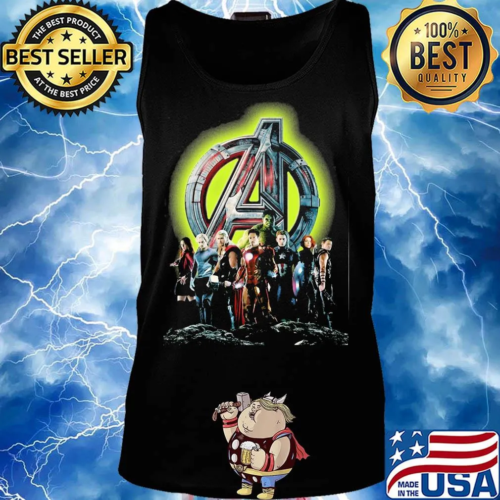 Marvel Avenger character hero s Tank top