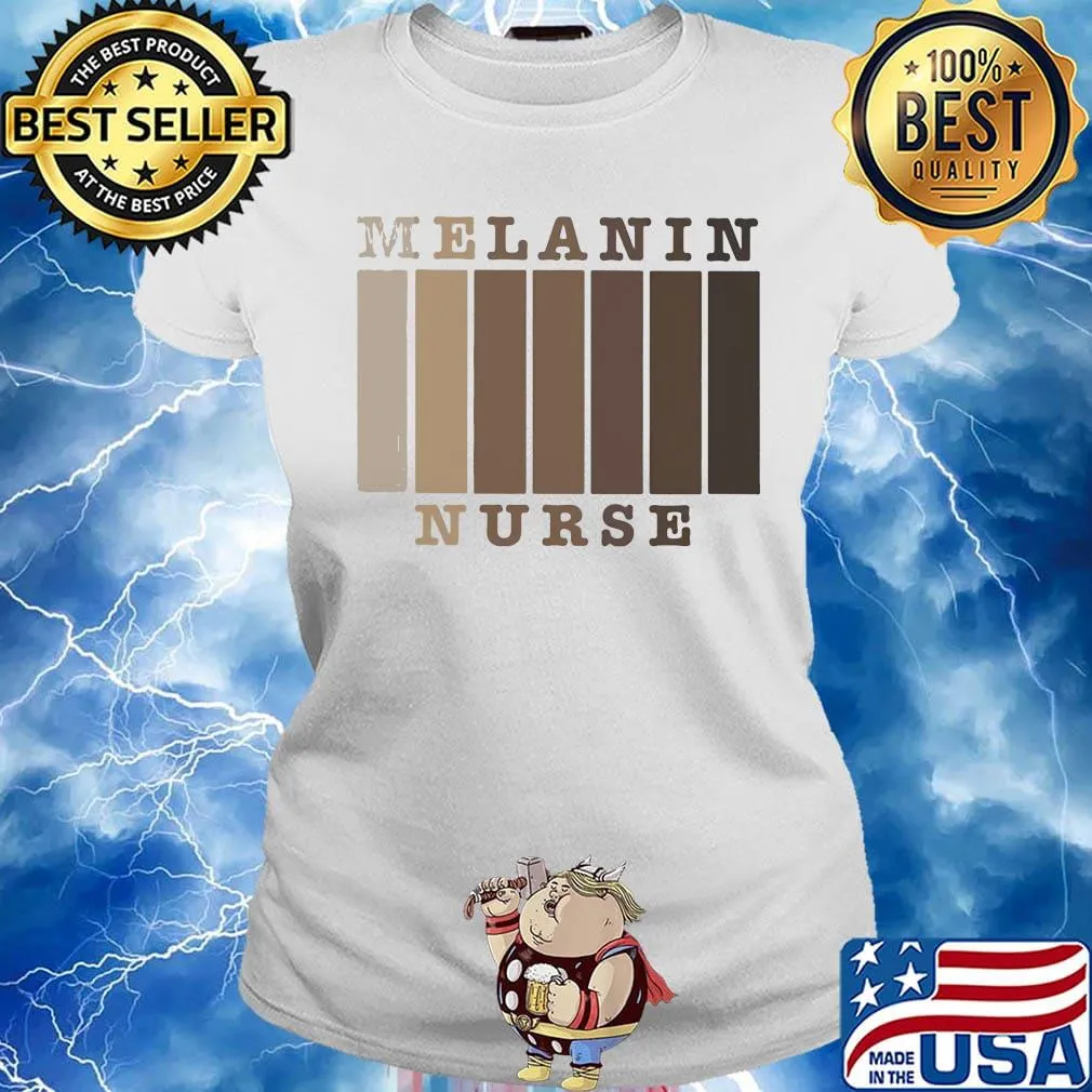 Melanin nurse black lives matter s Ladies tee