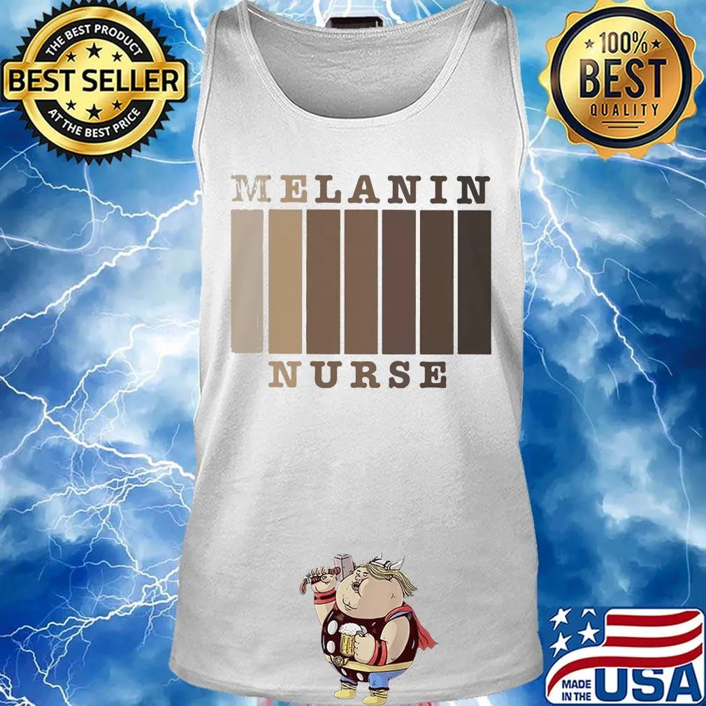 Melanin nurse black lives matter s Tank top
