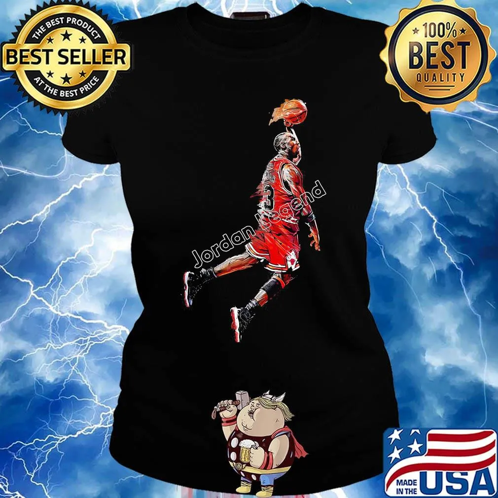 Michael jordan 23 legend chicago bulls basketball s Ladies tee