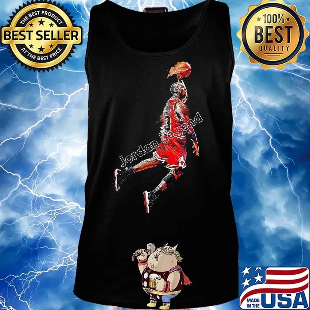 Michael jordan 23 legend chicago bulls basketball s Tank top