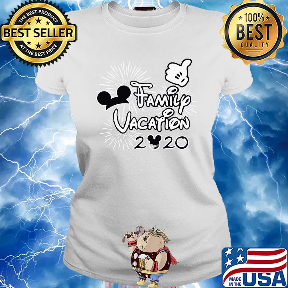 Mickey mouse ear family vacation 2020 s Ladies tee