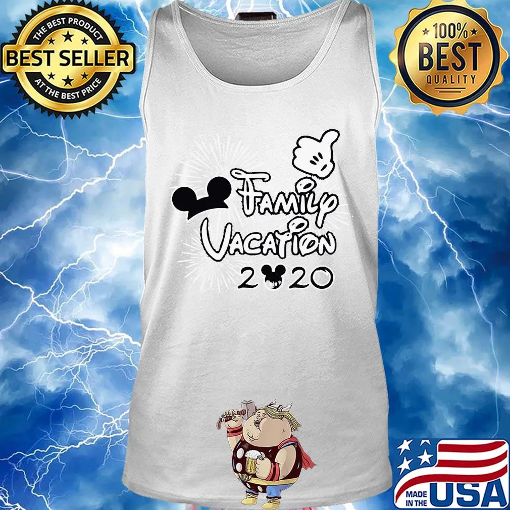 Mickey mouse ear family vacation 2020 s Tank top