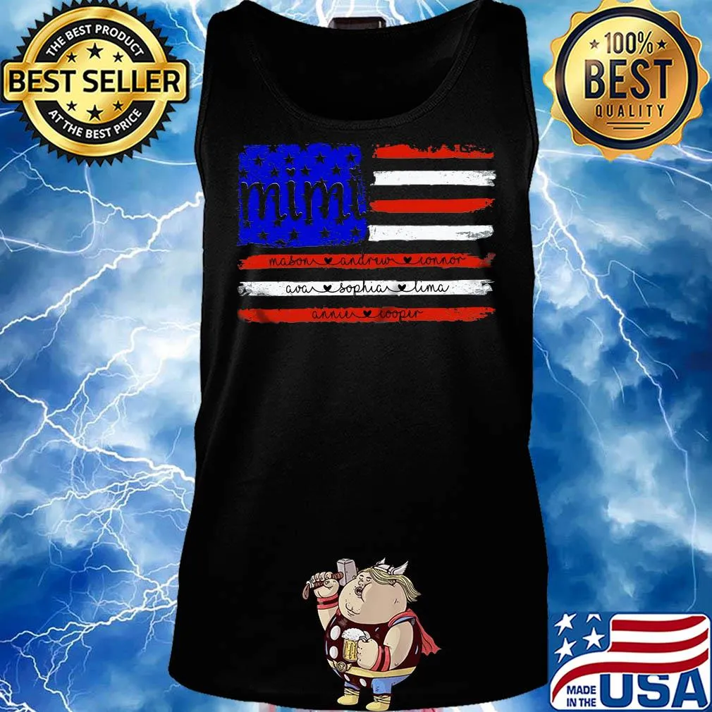 Mimi mason andrew connor ava sophia lima American flag veteran Independence Day s Tank top