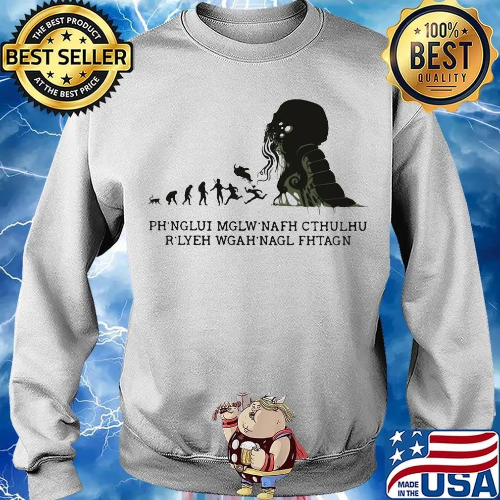 Monster ph'nglui mglw'nafh cthulhu r'lyeh wgah'nagl fhtagn s Sweater