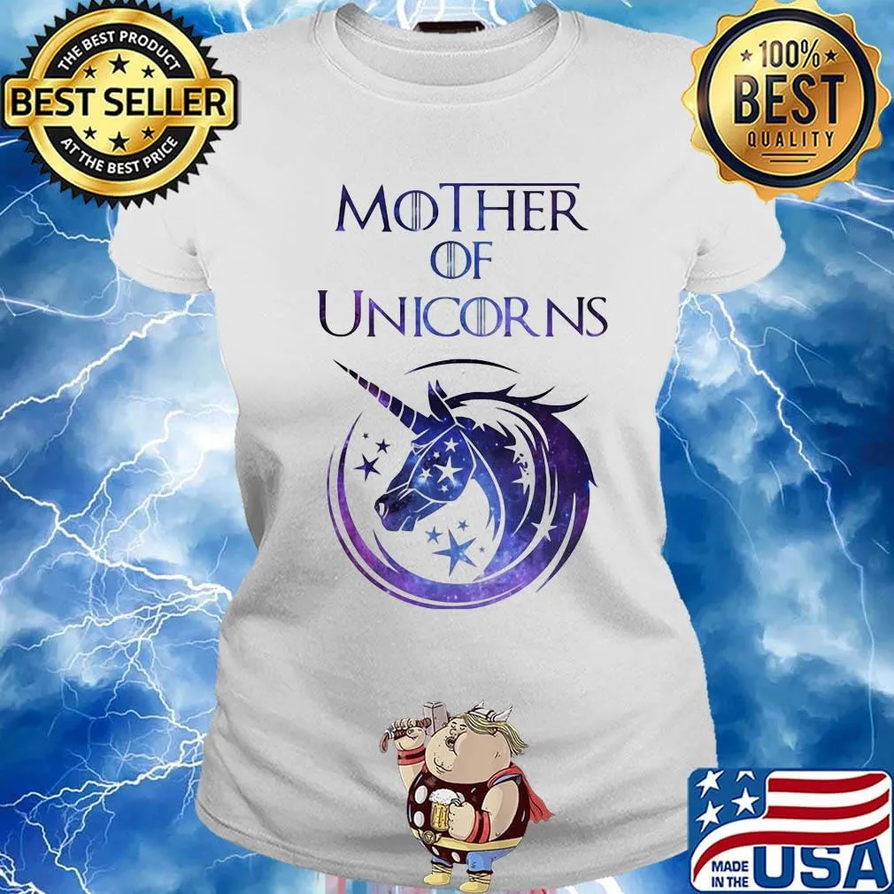 Mother of unicorns stars s Ladies tee