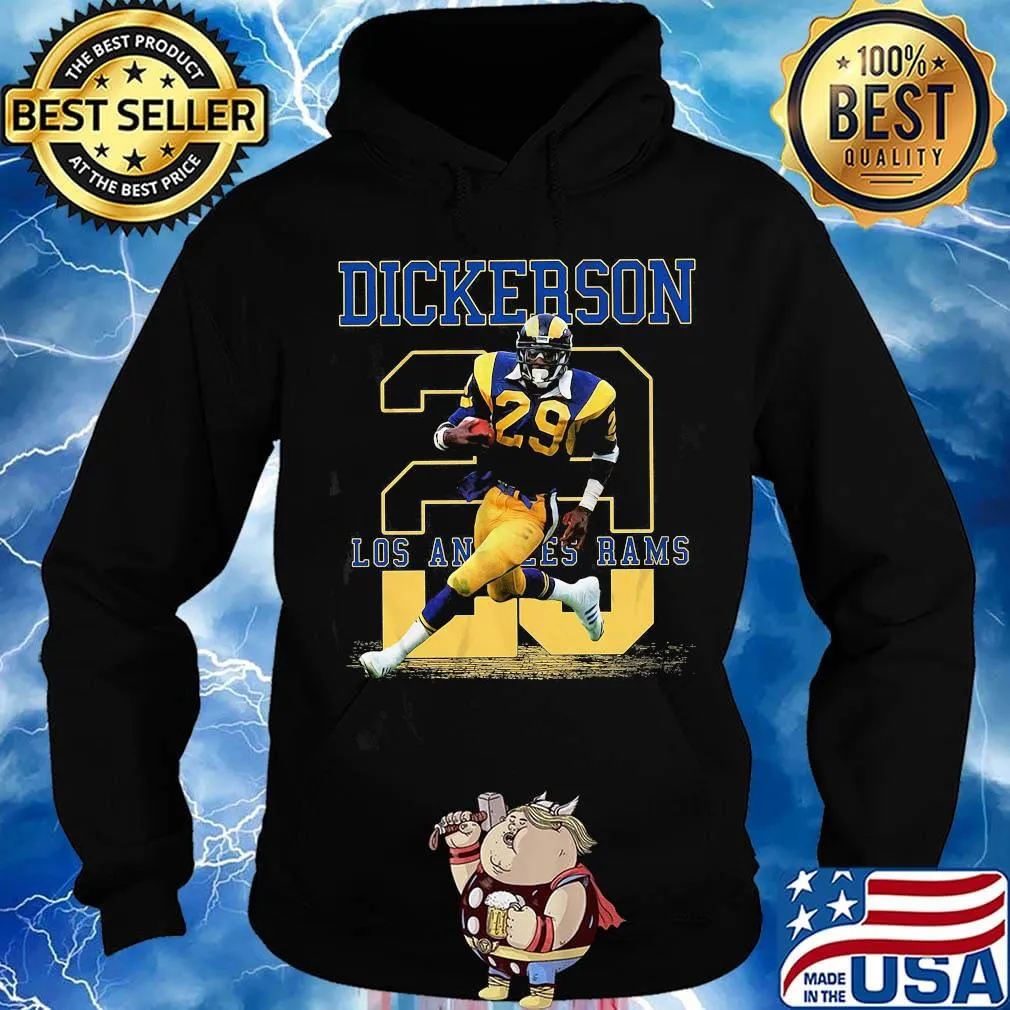 Ness eric dickerson 29 los angeles rams s Hoodie