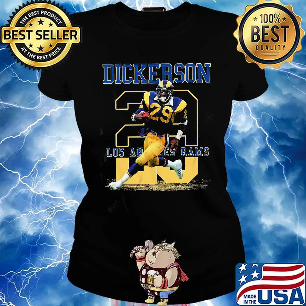 Ness eric dickerson 29 los angeles rams s Ladies tee