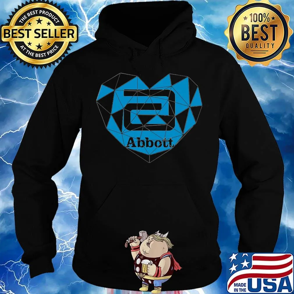 Official abbott logo heart shirtOfficial abbott logo heart s Hoodie