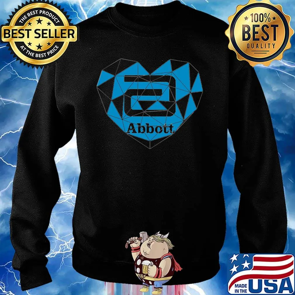 Official abbott logo heart shirtOfficial abbott logo heart s Sweater