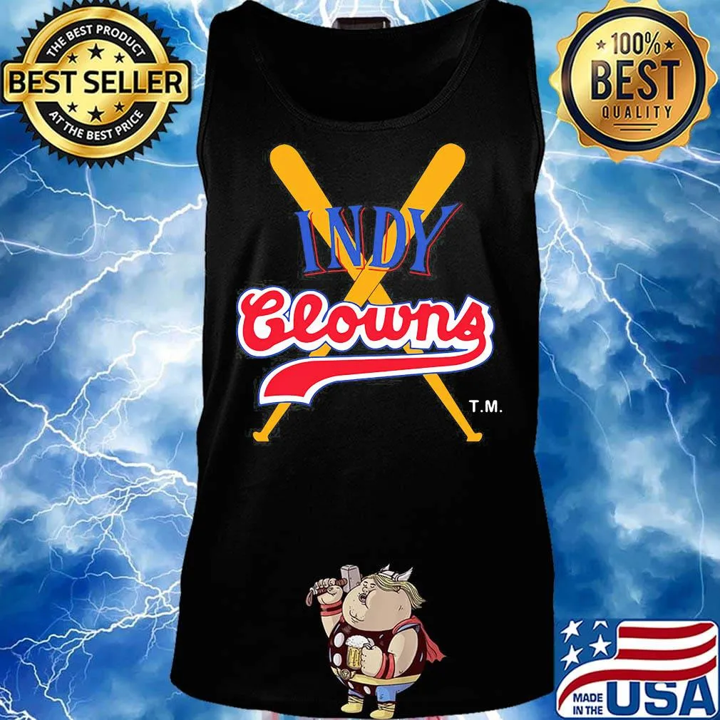Official baseball indy clowns s Tank top