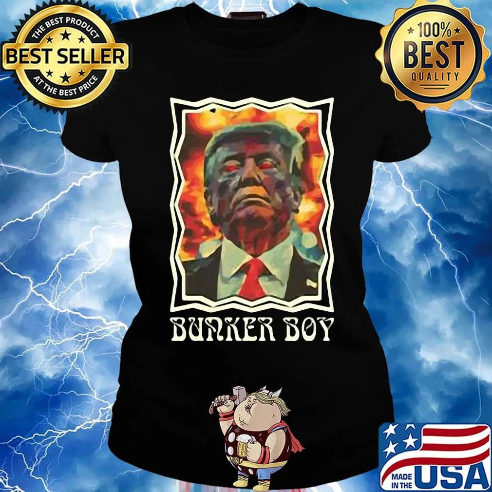 Official Bunker Boy Trump Shirt Ladies tee