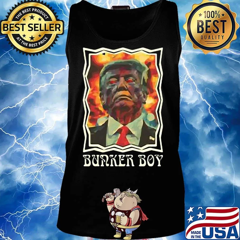 Official Bunker Boy Trump Shirt Tank top
