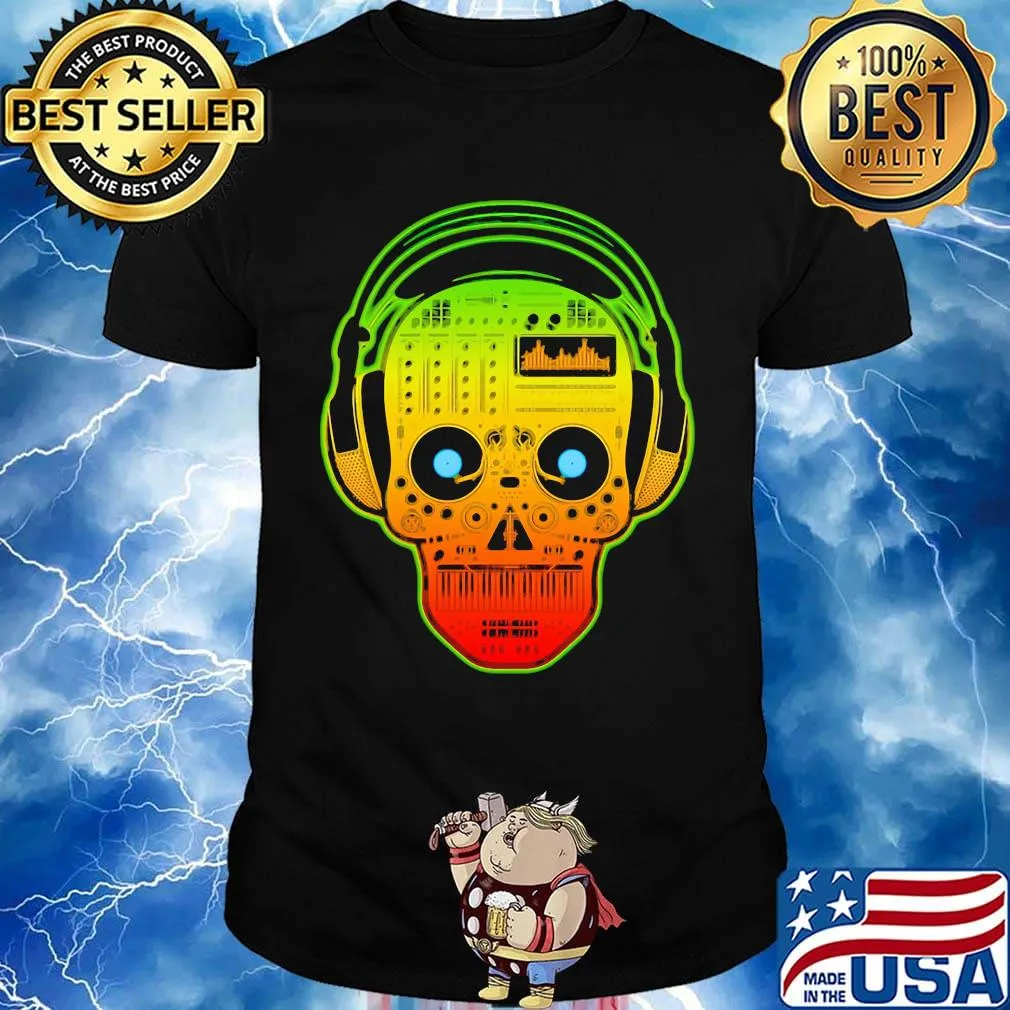 Official DJ Sugar Skull Shirt
