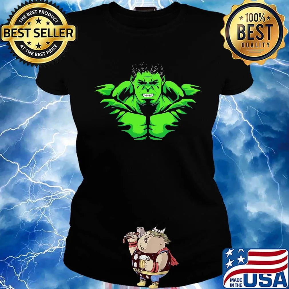 Official marvel hulk strong s Ladies tee