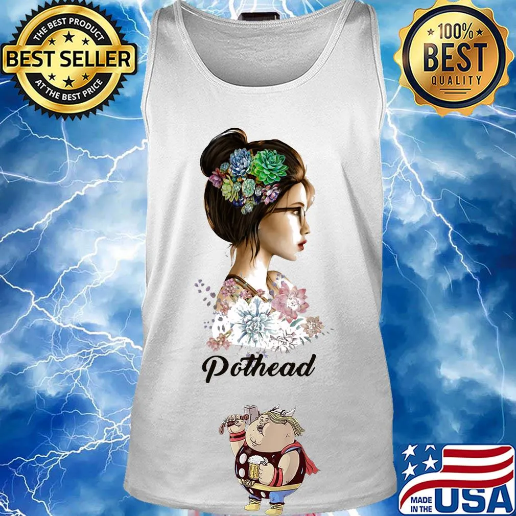 Official pothead girl flower s Tank top