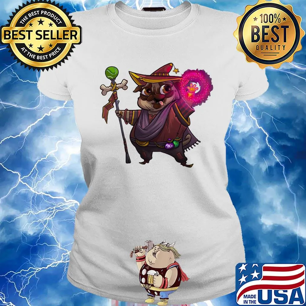 Official Pug mage switch s Ladies tee