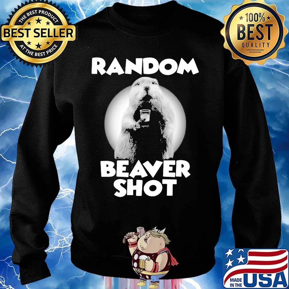 Official random beaver shot s Sweater