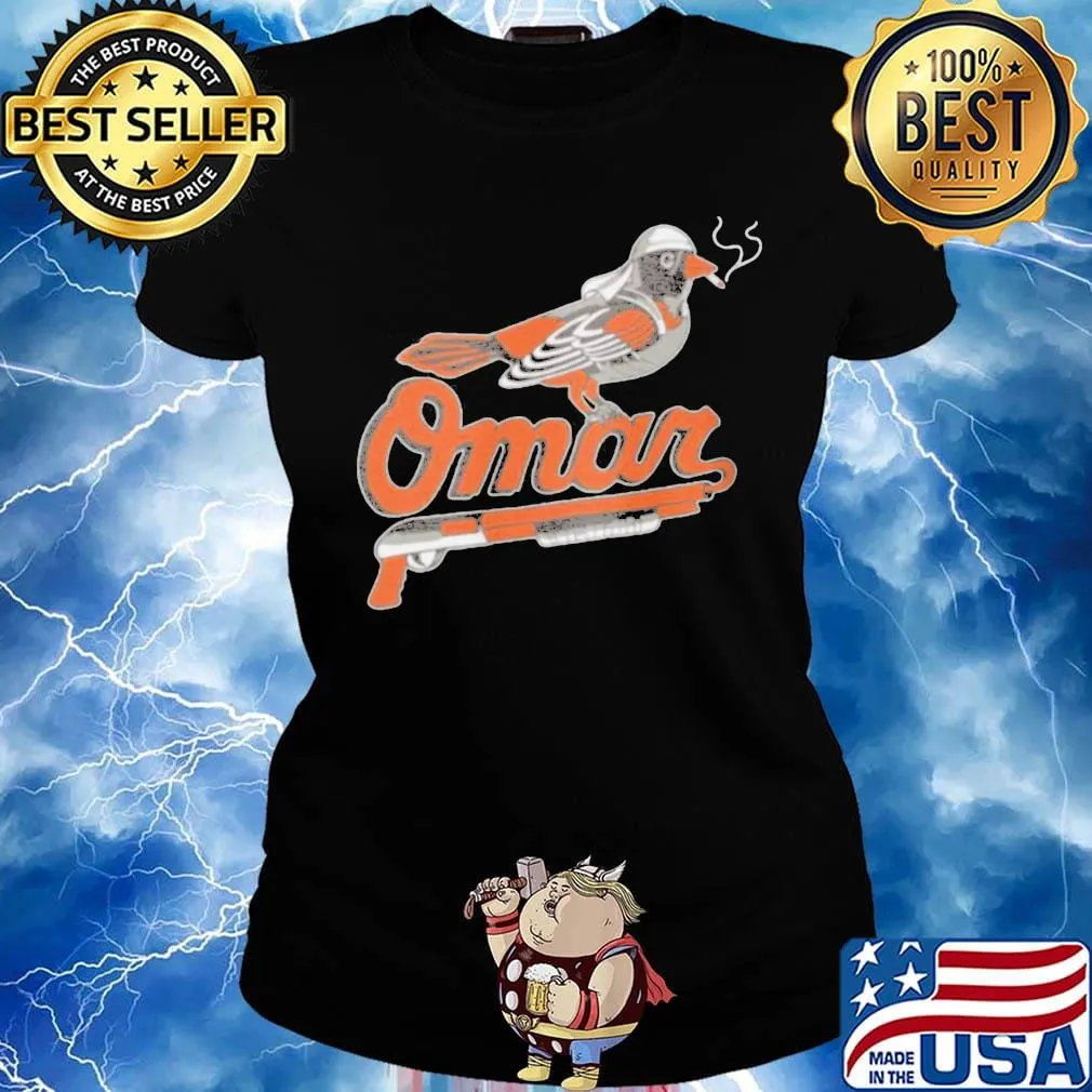 Omar the wire baltimore oriole s Ladies tee