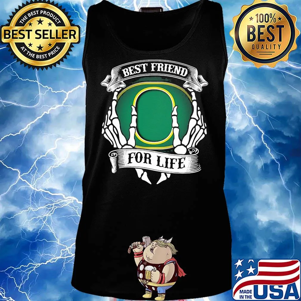 Oregon ducks best friend for life skeleton s Tank top