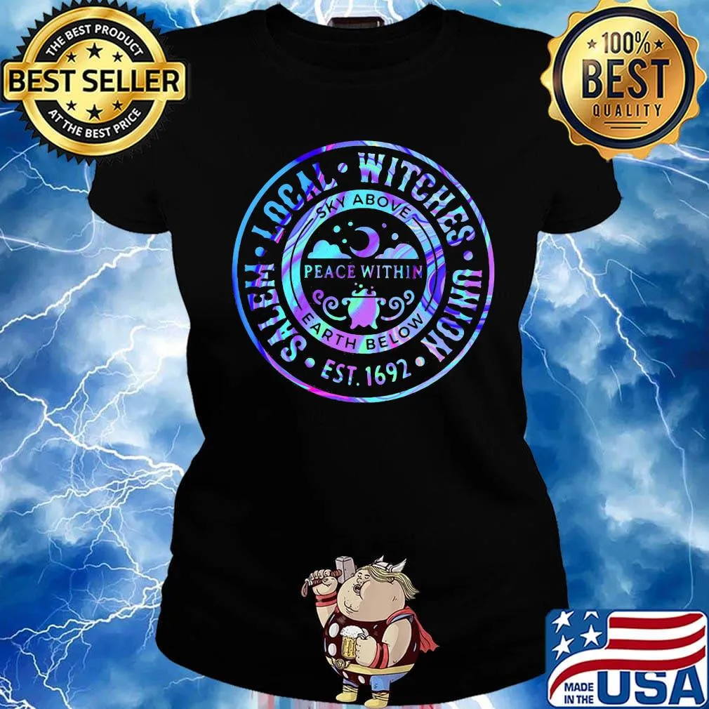 Peace within salem local witches union est 1692 s Ladies tee
