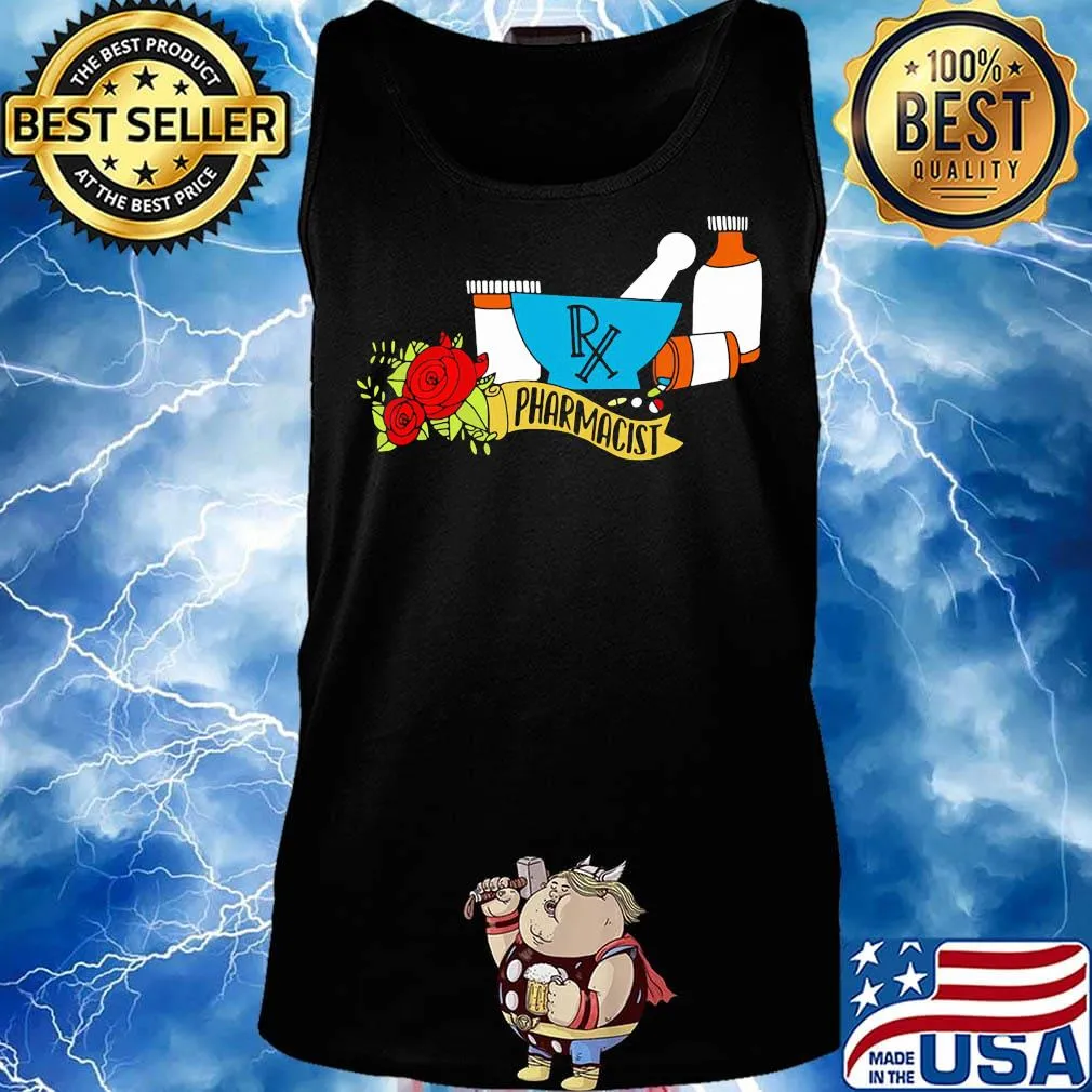 Pharmacist Pharmacy Tech Medical Medicine Pill Shirt Tank top