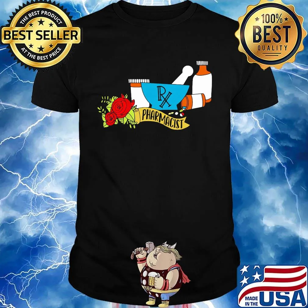Pharmacist Pharmacy Tech Medical Medicine Pill Shirt