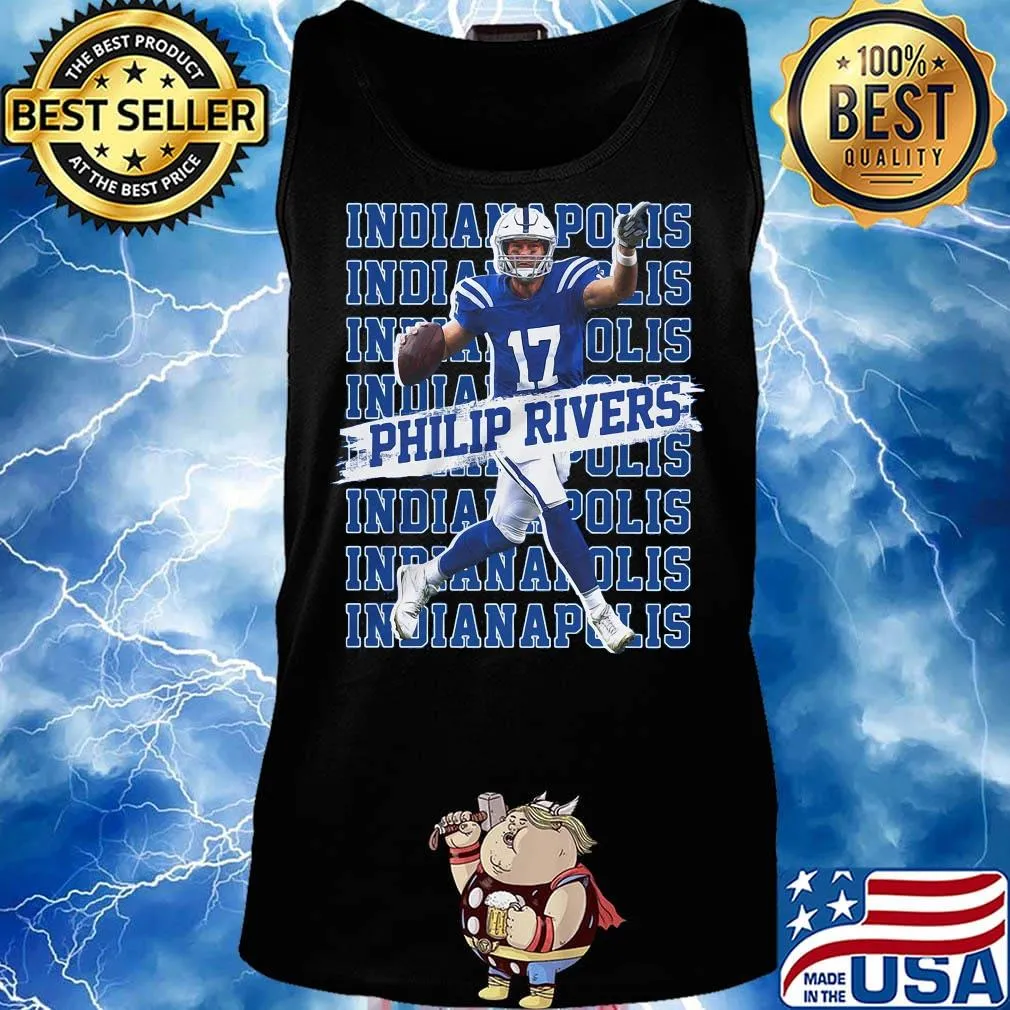 Philip rivers 17 indianapolis colts football s Tank top