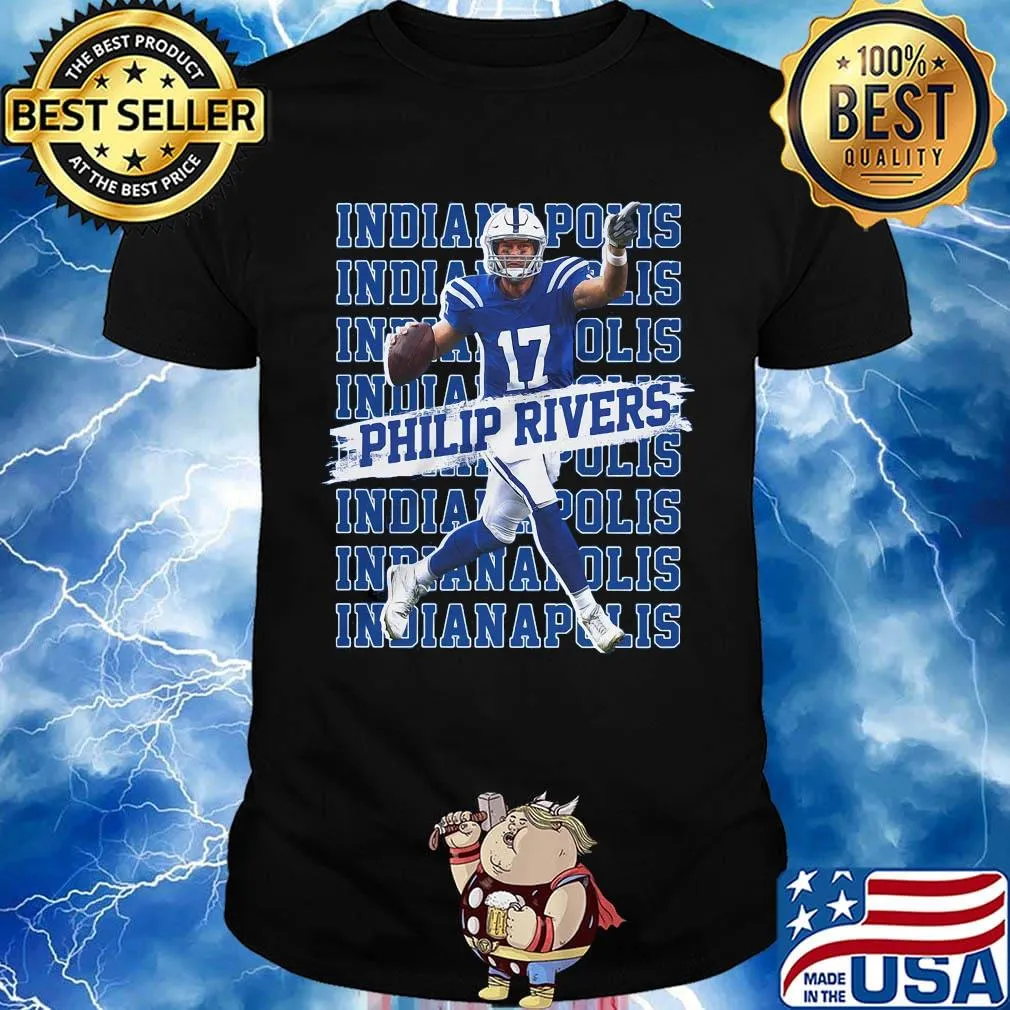 Philip rivers 17 indianapolis colts football shirt
