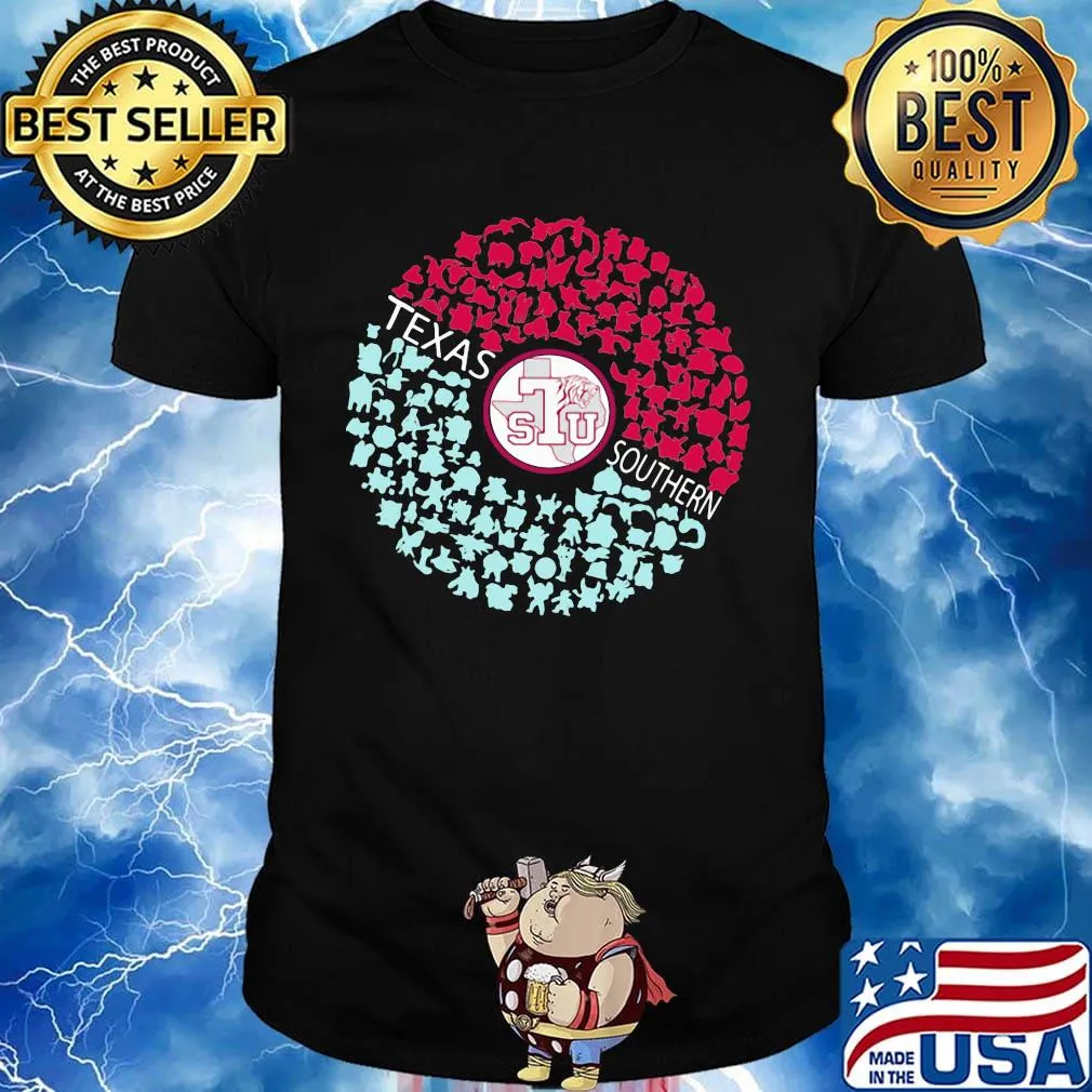 Pokemon pokeball tigers texas southern university shirt